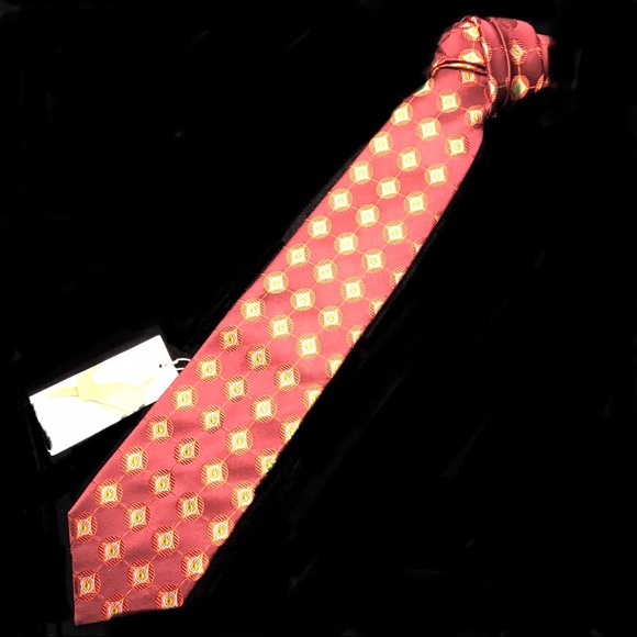 ALTEA 100% silk luxury designer tie NEW WITH TAGS. - Picture 7 of 8